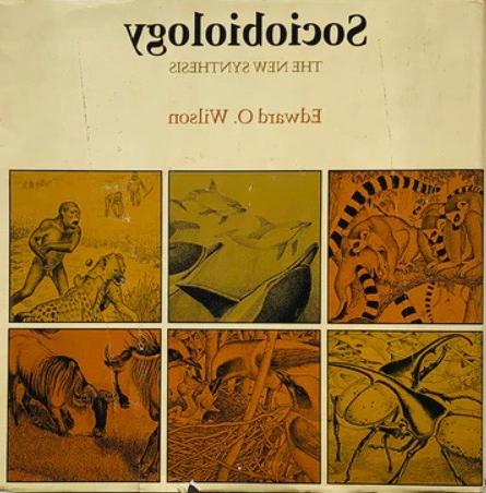 Book cover, Sociobiology