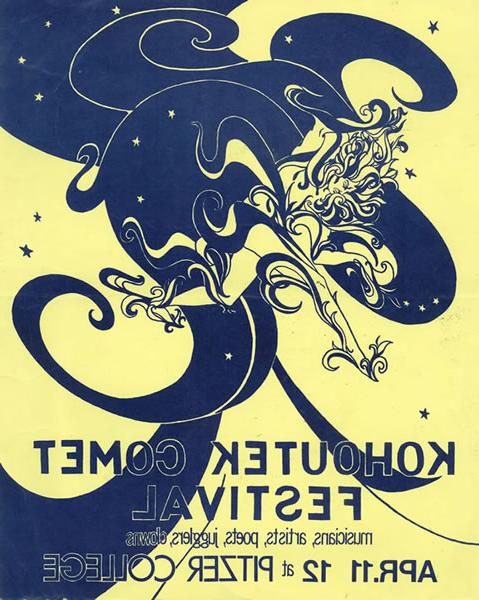 Kohoutek Comet Festival Poster 1975